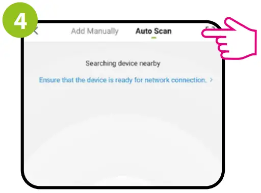 Installation of the IR remote control in the APP