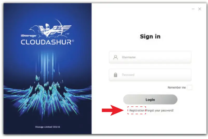 iStorage CloudAshur Hardware Encrypted Security Medulla - Reg
