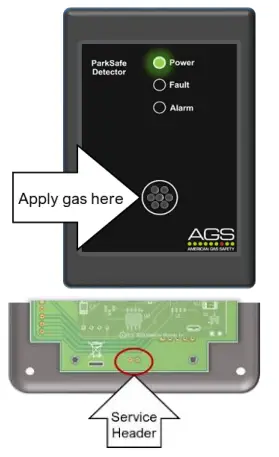 AGS Parksafe Detector - Split chain2