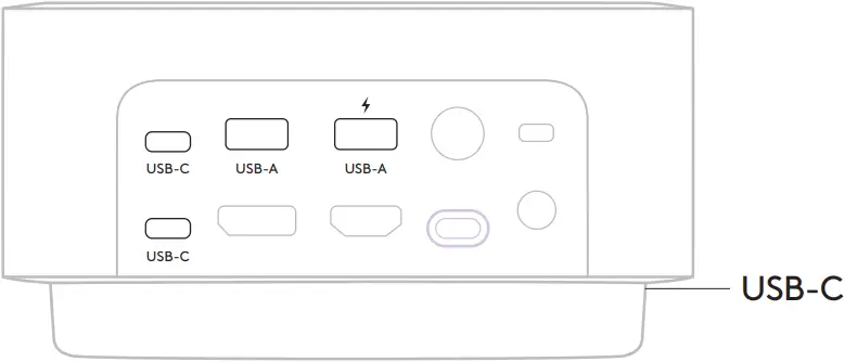 logitech Logi Dock - CONNECTING USB DEVICES