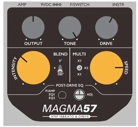 ORIGIN EFFECTS MAGMA57 AMP VIBRATO & DEIVE-INTERSTELLAR VIBE-DRIVE