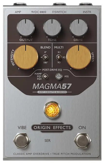 ORIGIN EFFECTS MAGMA57 AMP VIBRATO & DEIVE