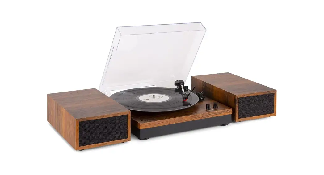 Fenton Rp165 Series Record Player Wooden Turntable And Stereo Amplifier Speaker Instruction Manual