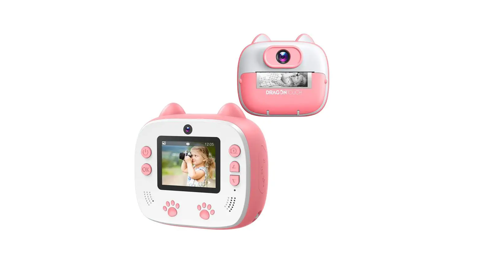 Dragontouch 28368684 Instantfun 2 Kids Print Camera User Manual