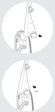 Bissell 3575, 3593, 6590, 8975 Series Cleanview Bagless - Attach Handle To Vacuum