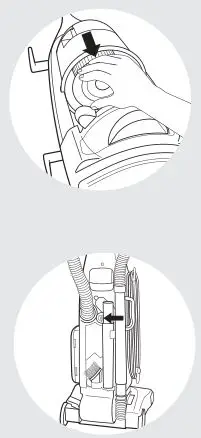 Bissell 3575, 3593, 6590, 8975 Series Cleanview Bagless - Cleaning The Upper Tank & Louvers