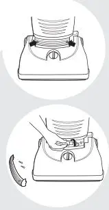 Bissell 3575, 3593, 6590, 8975 Series Cleanview Bagless - Replace Lightbulb