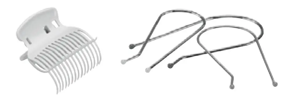 CONAIR TS7X Jumbo Roller Travel Hairsetter - Super Clips and Wire Clips Offer