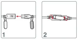 Honeywell USB Cable Retainer