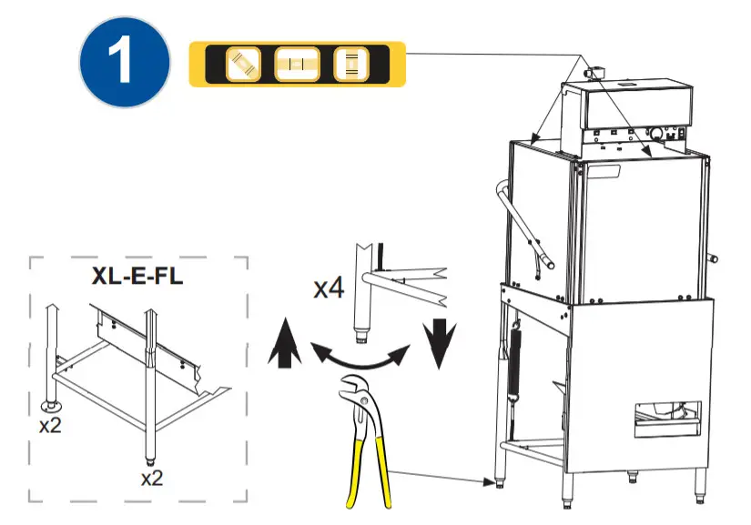 Jackson CONSERVER XL E Series Dishmachine -figure 3