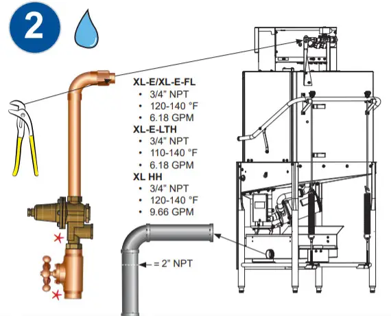 Jackson CONSERVER XL E Series Dishmachine -figure 4
