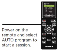 INFINITY X3 Smart Chair Massage Chair - Power on