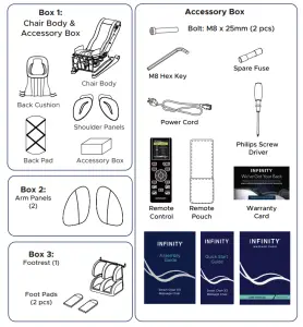 INFINITY X3 Smart Chair Massage Chair - Step 1
