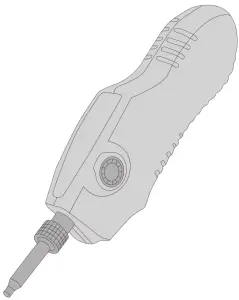 FS FFOI-603 400X Fiber Optic Indspection Probe Microscope