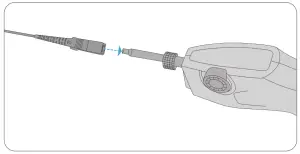 FS FFOI-603 400X Fiber Optic Indspection Probe Microscope - FC Cables