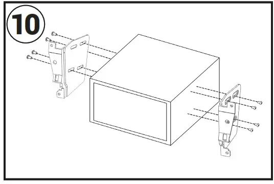 CONNECTS2 CT23AU13 Double DIN Fitting Kit- DASH DISASSEMBLY 10