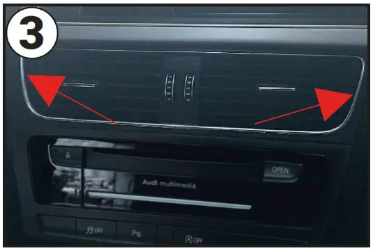 CONNECTS2 CT23AU13 Double DIN Fitting Kit- DASH DISASSEMBLY 3