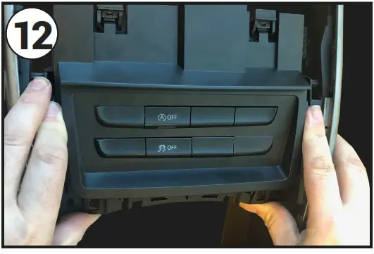 CONNECTS2 CT23AU13 Double DIN Fitting Kit- KIT INSTALLATION 12