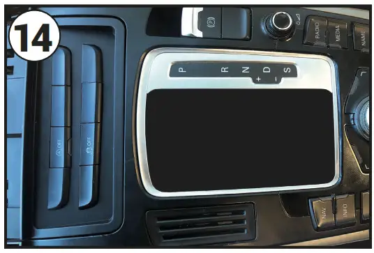 CONNECTS2 CT23AU13 Double DIN Fitting Kit- KIT INSTALLATION 14