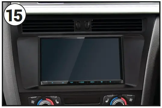 CONNECTS2 CT23AU13 Double DIN Fitting Kit- KIT INSTALLATION 15