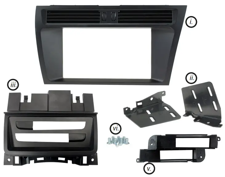 CONNECTS2 CT23AU13 Double DIN Fitting Kit