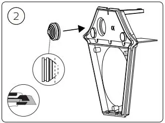 PHILIPS 1738930PN Outdoor Wall Light LED User Manual - Installation 2