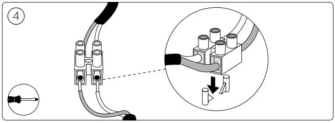 PHILIPS 1738930PN Outdoor Wall Light LED User Manual - Installation 4