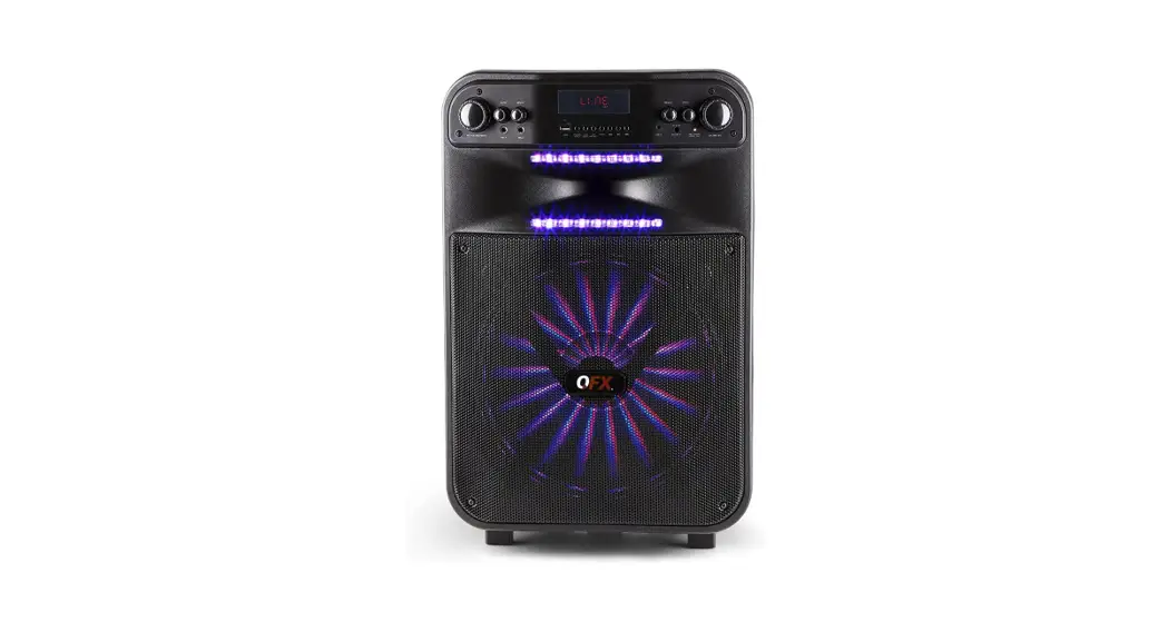 Qfx Pbx-115 Portable Battery Speaker User Manual Qfx Pbx-115 Portable Battery Speaker User Manual