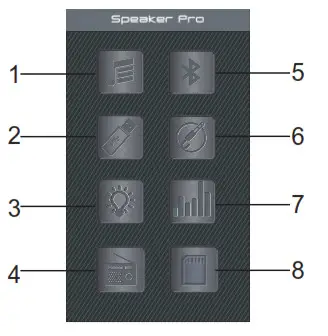 QFX PBX-115 Portable Battery Speaker- function