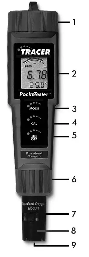 LaMotte 1761 Dissolved Oxygen Tracer Hand-Held PockeTester fig1