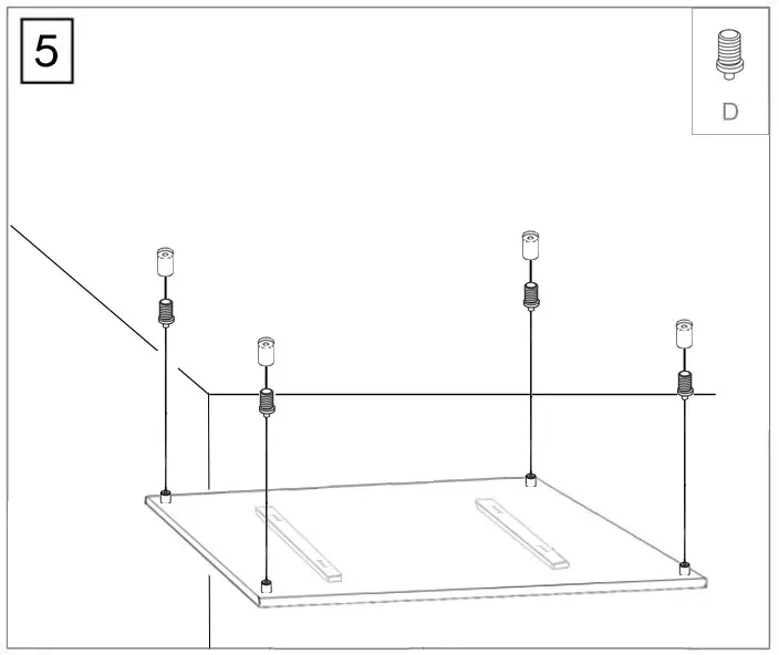 ecostrad Opus Infrared Heating Panel - Suspended Method 7