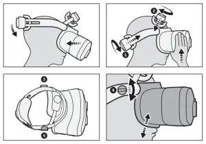 varjo XR-3 Mixed-Reality-Headset - Put on the headset