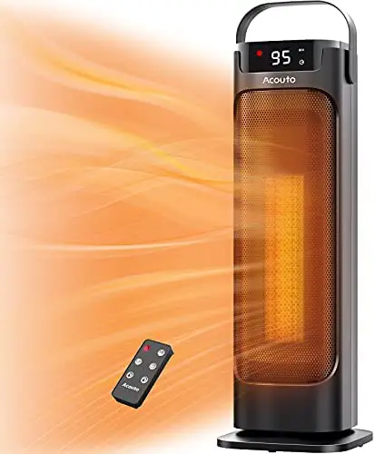 AC-EH001 Space Heater, Acouto 1500W Portable Electric Heaters Indoor