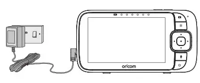 oricom OBH650P Video Monitor with Remote - Setting up your Digital Video Baby Monitor 3