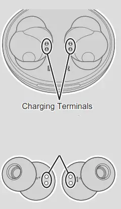 JVC HA-A5T Mini True Wireless Earphone- Charging