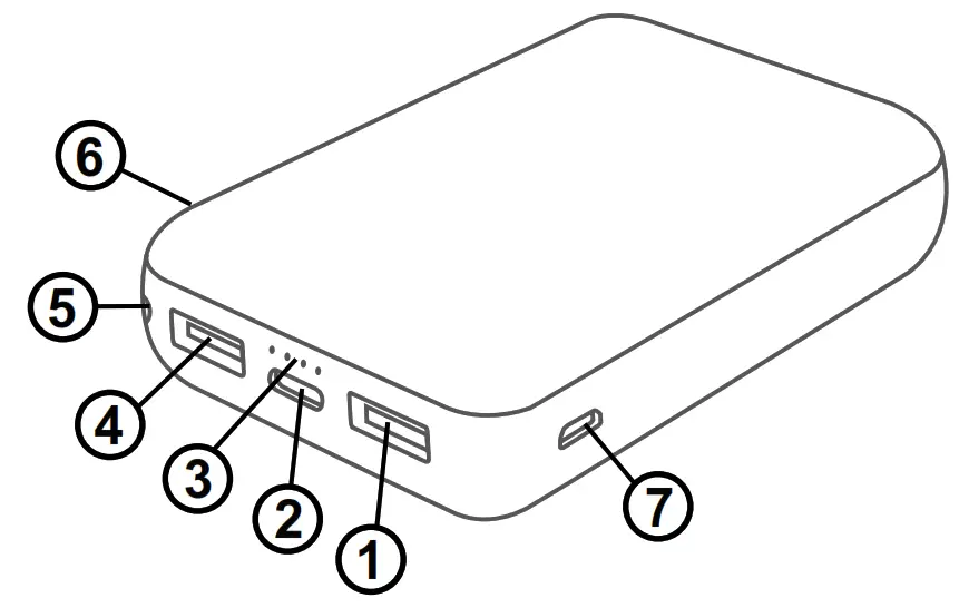 Fontastic 4024559255649 Loru Power Bank - Overview