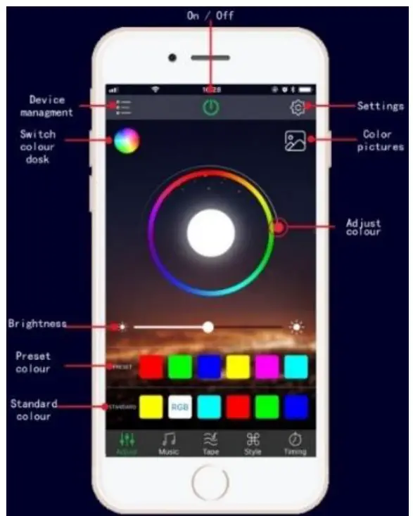 ONQU INNOVATIONS Bright Grip Rechargeable LED Device fig 4