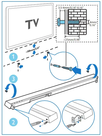 Screw length diameter 2