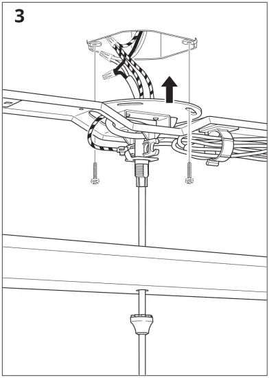 IKEA 304 898 43 TÄLLBYN Pendant Lamp with 3 Lamp - fig4