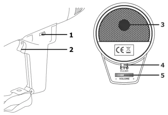 adastra L10 Portable Megaphone .