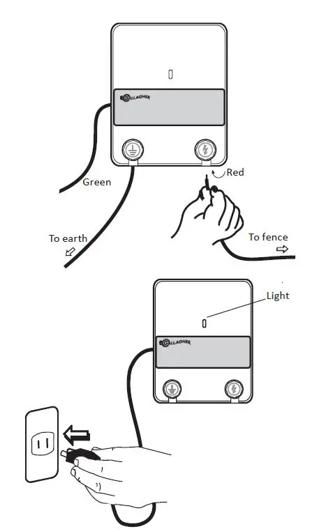 GALLAGHER M350 Mid Fence Energizer fig 4