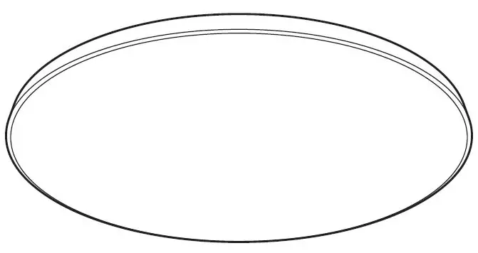 Ikea 304.150.98 Nymåne Led Ceiling Lamp Instruction Manual