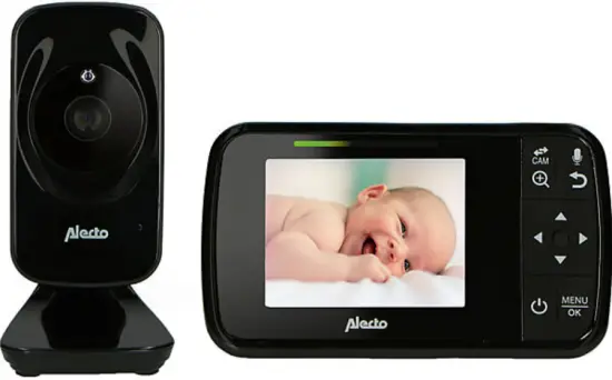 Alecto DVM135BK Video Baby Monitor