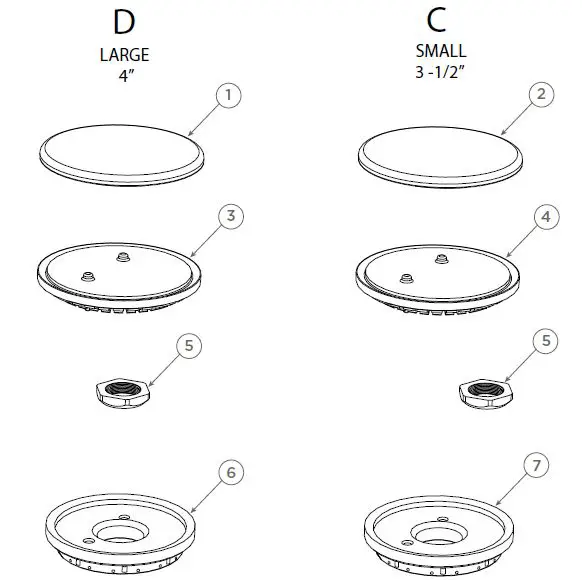 SEALED BURNER COMPONENTS 1