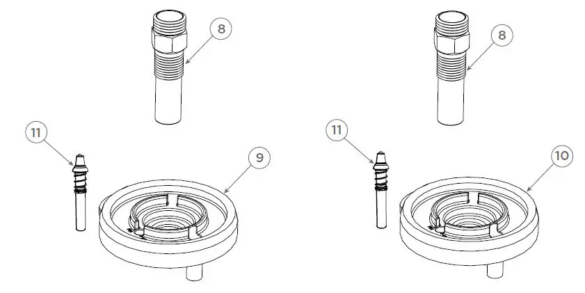 SEALED BURNER COMPONENTS 2