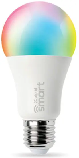 atomi smart AT1250 Smart Wi-Fi Color Bulb