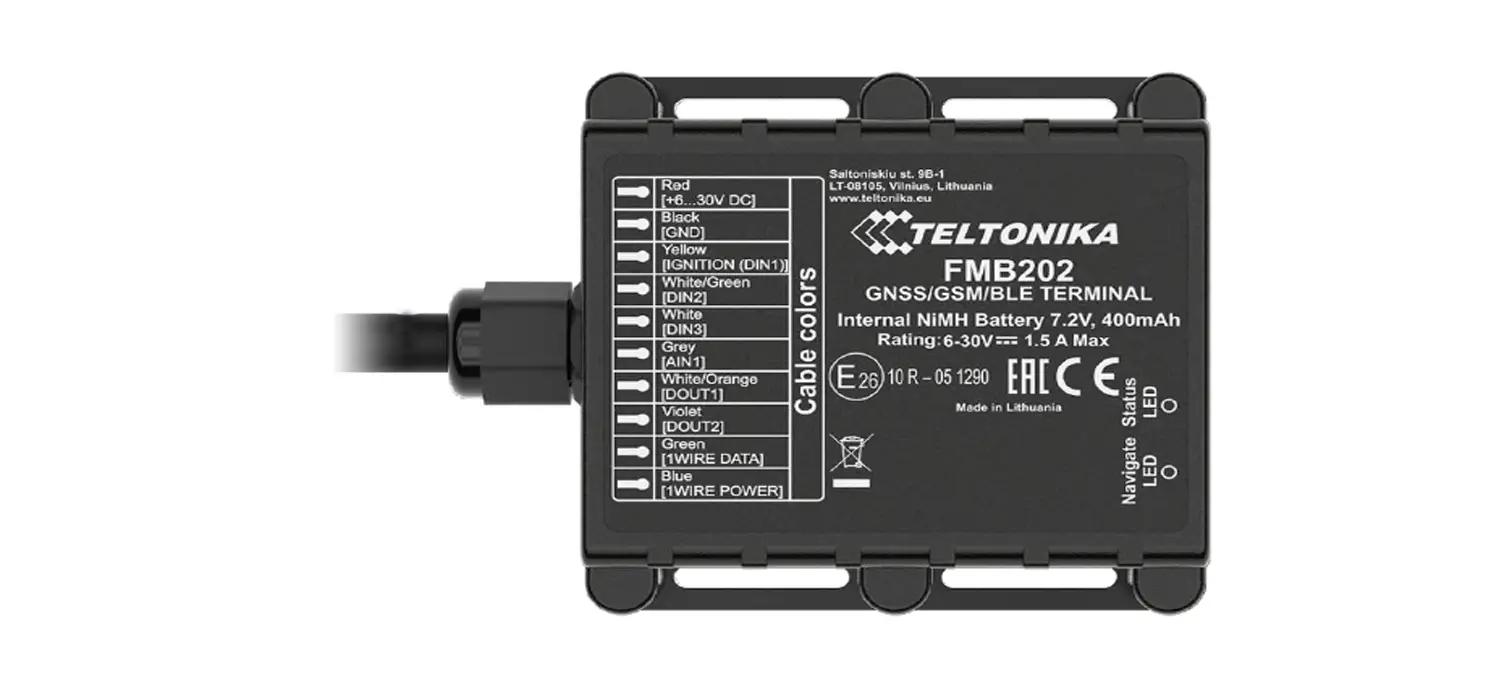 Teltonika Advanced Waterproof Tracker Instruction Manual Teltonika Advanced Waterproof Tracker Instruction Manual