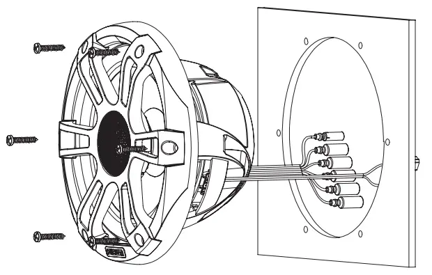 FUSION CRGBW Signature Series 10 Inch Subwoofer -