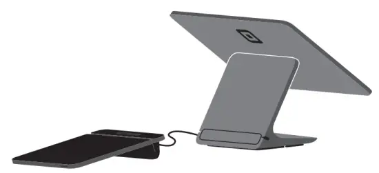 Position the customer display