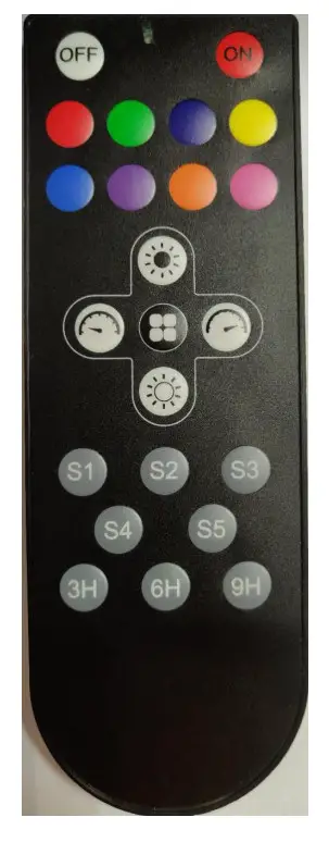 Haining Zhongyuan Plastic ZYLED WR01 A LED String Light - remort